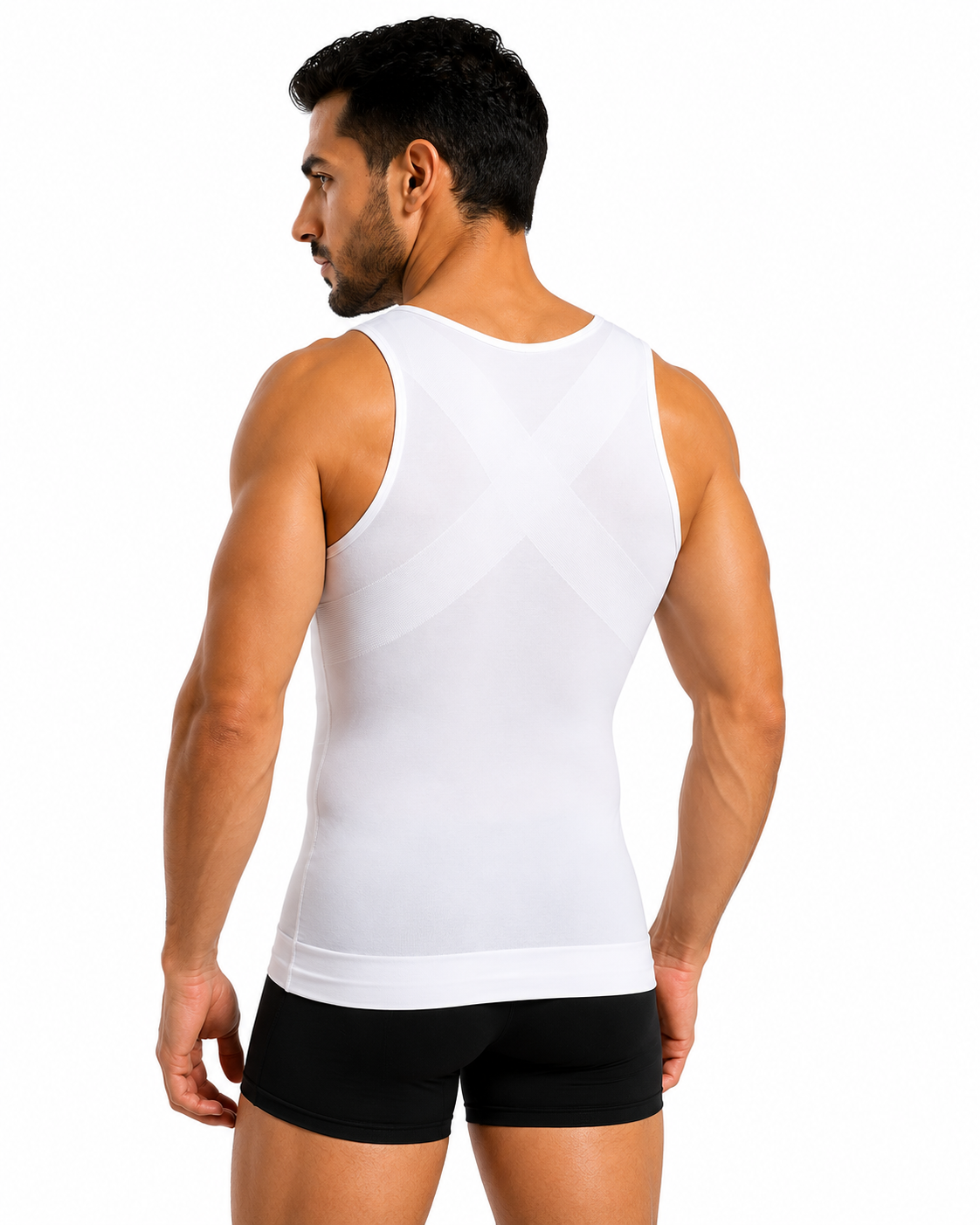 Gilet gainant ZenFit porté sous vêtements — maintien dorsal optimal